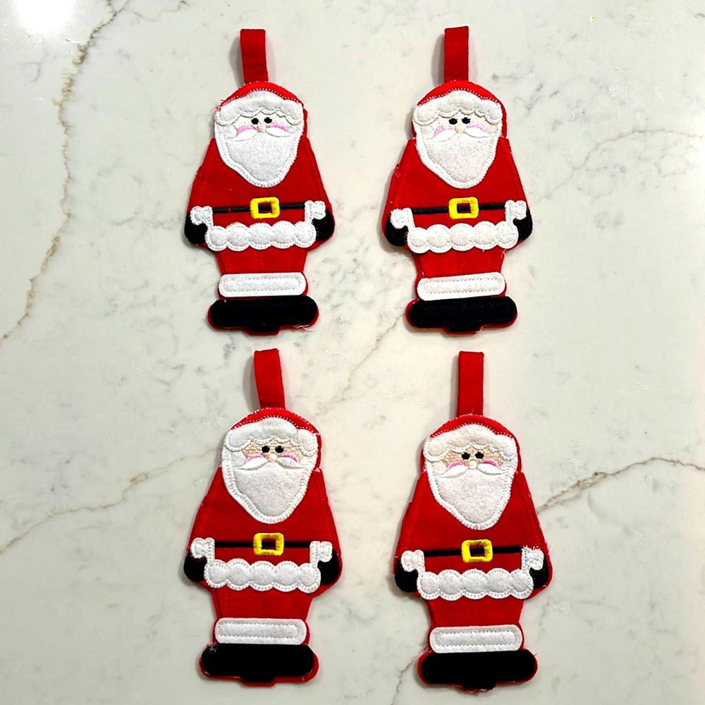 Christmas Santa Napkin Holders